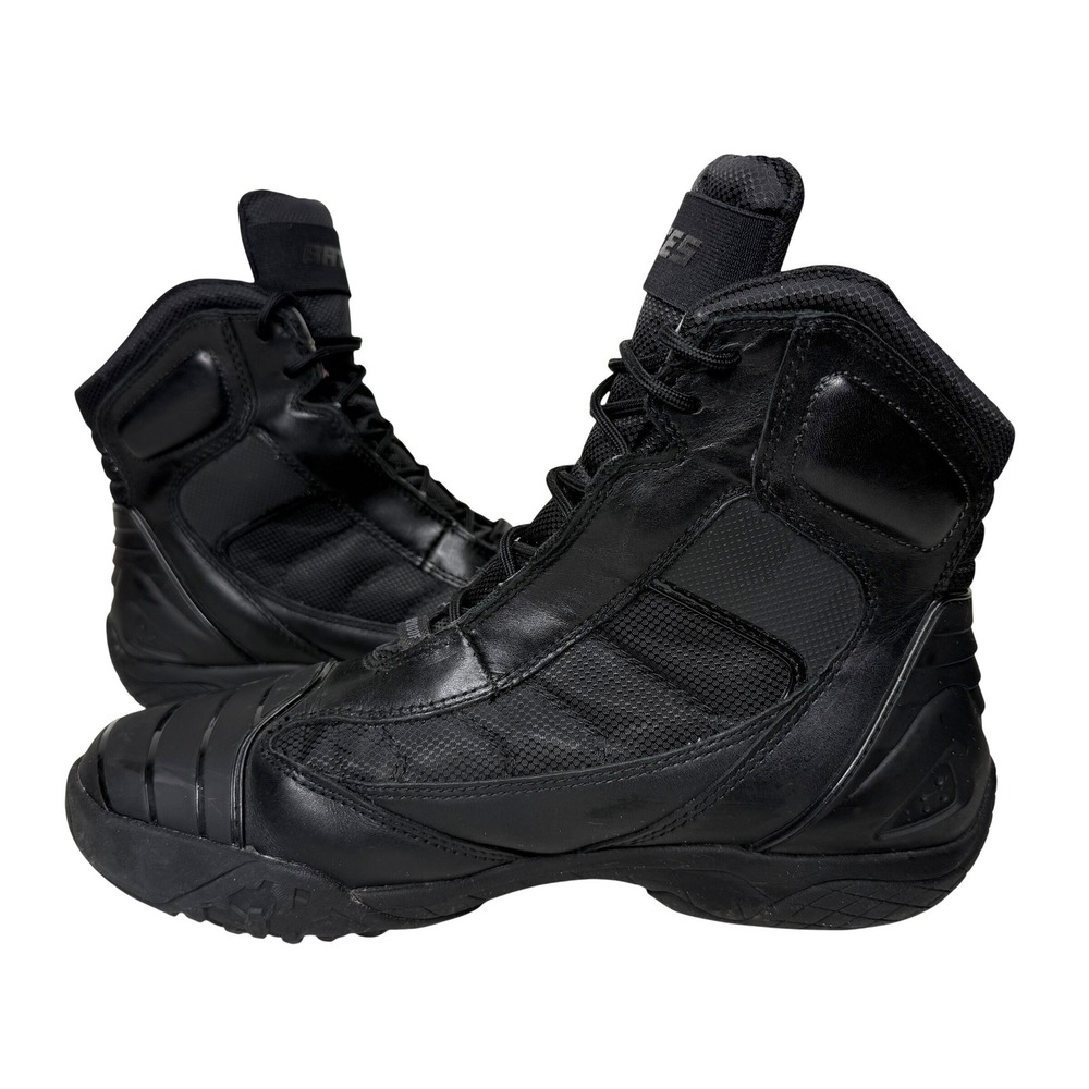 Bates SP500 Black Tactical Boots Mens 10 Leather Mesh E08805 Slip Resistant
